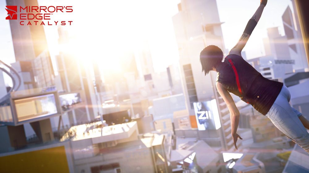 Как сделать mirrors edge в окне